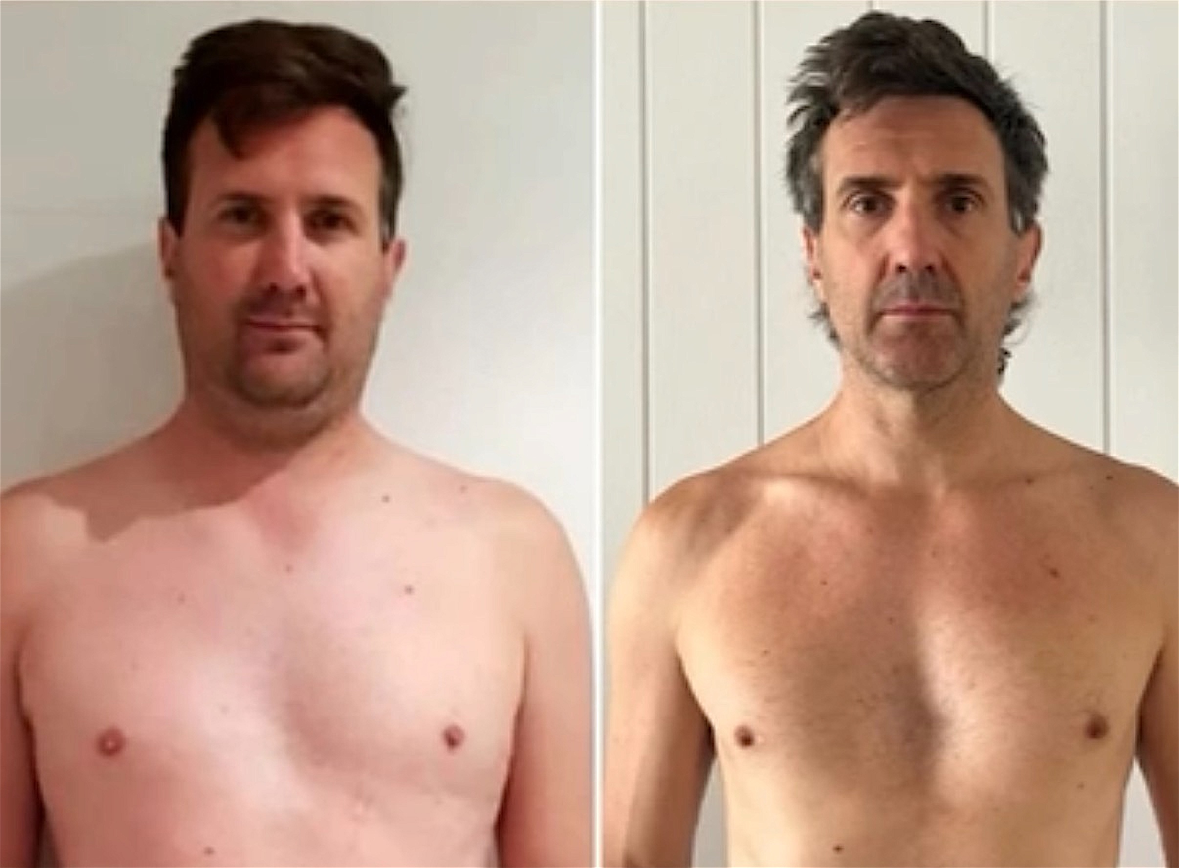 JL before and after losing 30 kg